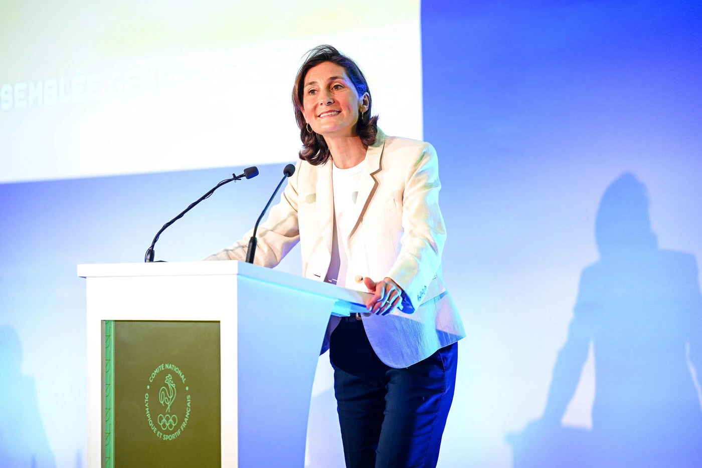 L’ex-ministre Amélie Oudéa-Castéra prend officiellement les rênes du CNOSF