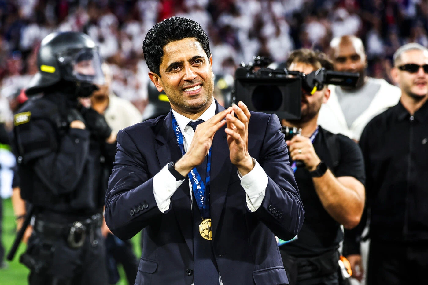 « L’aboutissement collectif d’un travail acharné » : Al-Khelaïfi remercie les salariés du PSG dans une lettre