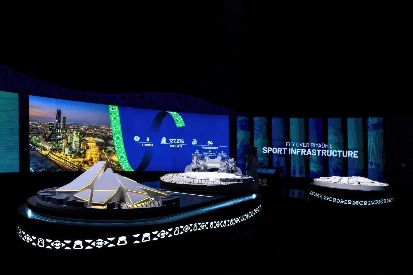 Un stade de 46 000 places suspendu à 350 mètres du sol… l’incroyable projet du Neom Stadium en Arabie saoudite