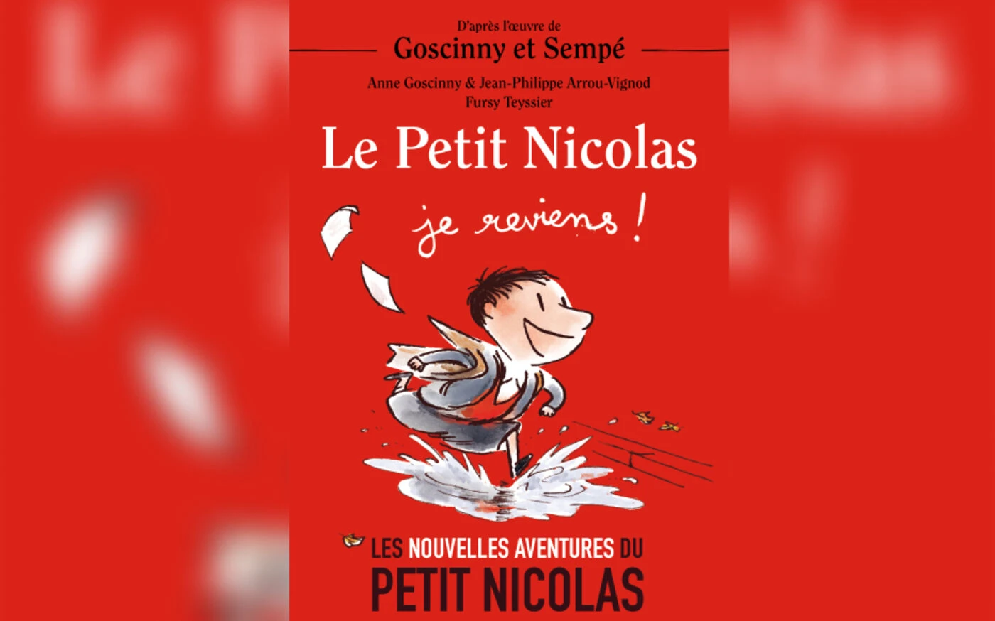 « Une vraie suite » : le Petit Nicolas revient en octobre avec de nouvelles histoires