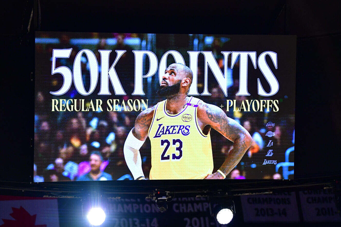 NBA : nouveau record pour LeBron James, premier joueur à dépasser les 50.000 points