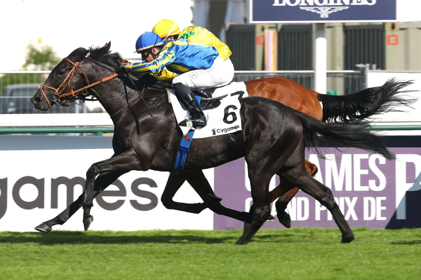 Arrivée du quinté du dimanche 13 juillet à ParisLongchamp : Ganass, en quelques foulées