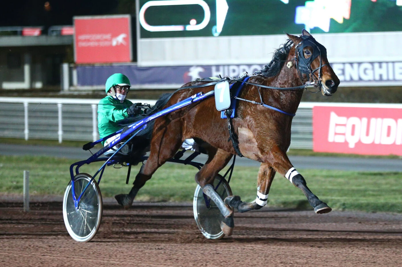 Arrivée du quinté du vendredi 7 mars à Enghien : Playboy de Rêve s’impose de bout en bout