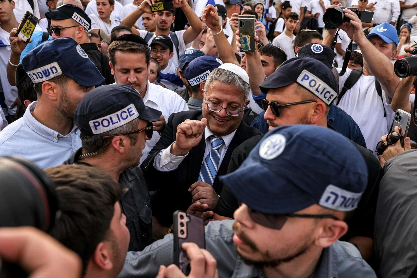 Jérusalem-Est : une marche de nationalistes israéliens émaillée d’altercations envers des Palestiniens