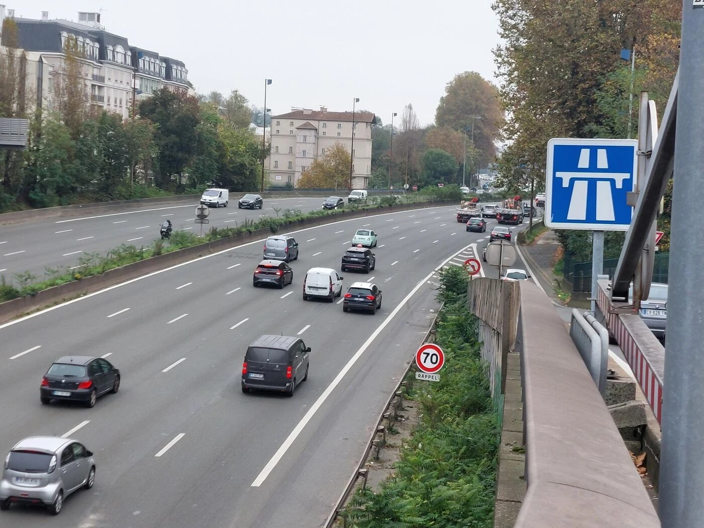 Île-de-France : le ministre des Transports pas favorable au passage des autoroutes à 50 km/h