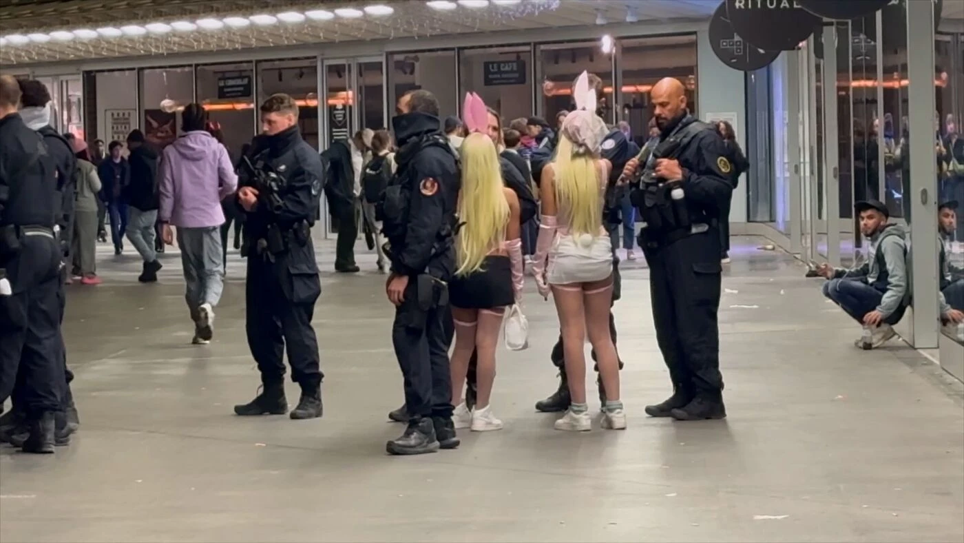 Un rassemblement d’Halloween évacué aux Halles, l’influenceur « Willy à la prod » vu sur place