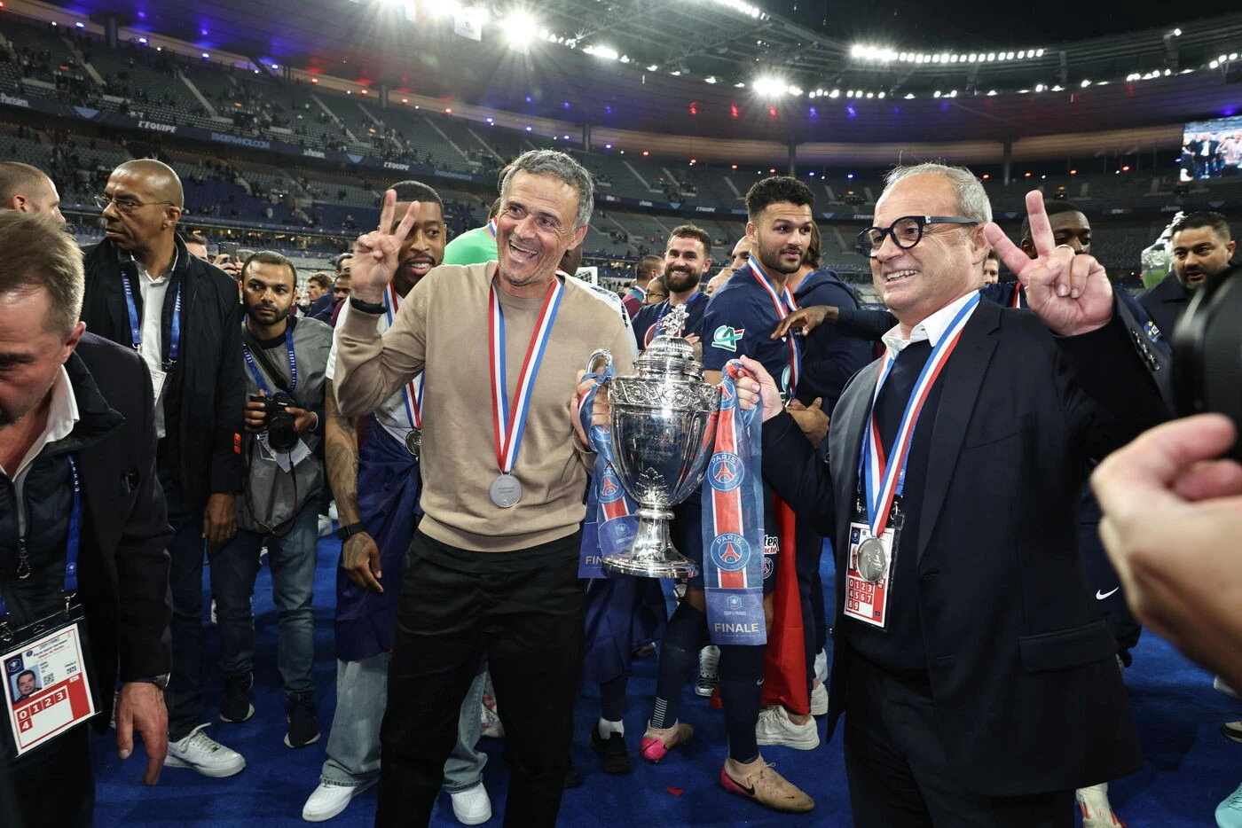 PSG-Reims (3-0) : « Il va très bien, c’est anodin », Luis Enrique rassurant après l’absence de Kvaratskhelia