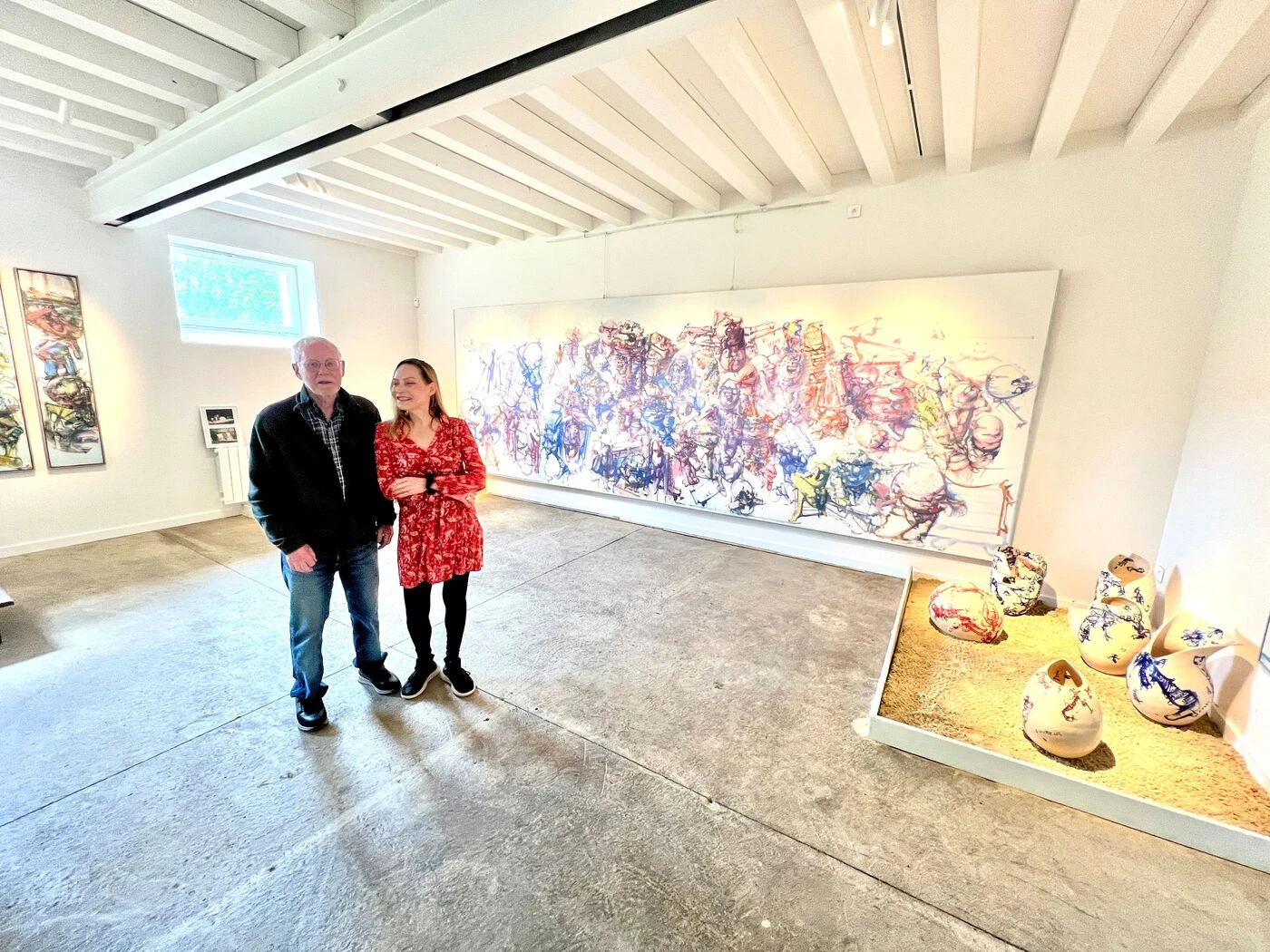 « Les premiers visiteurs sont bluffés » : une collection unique de Dado intègre le nouveau musée d’art contemporain de l’Eure