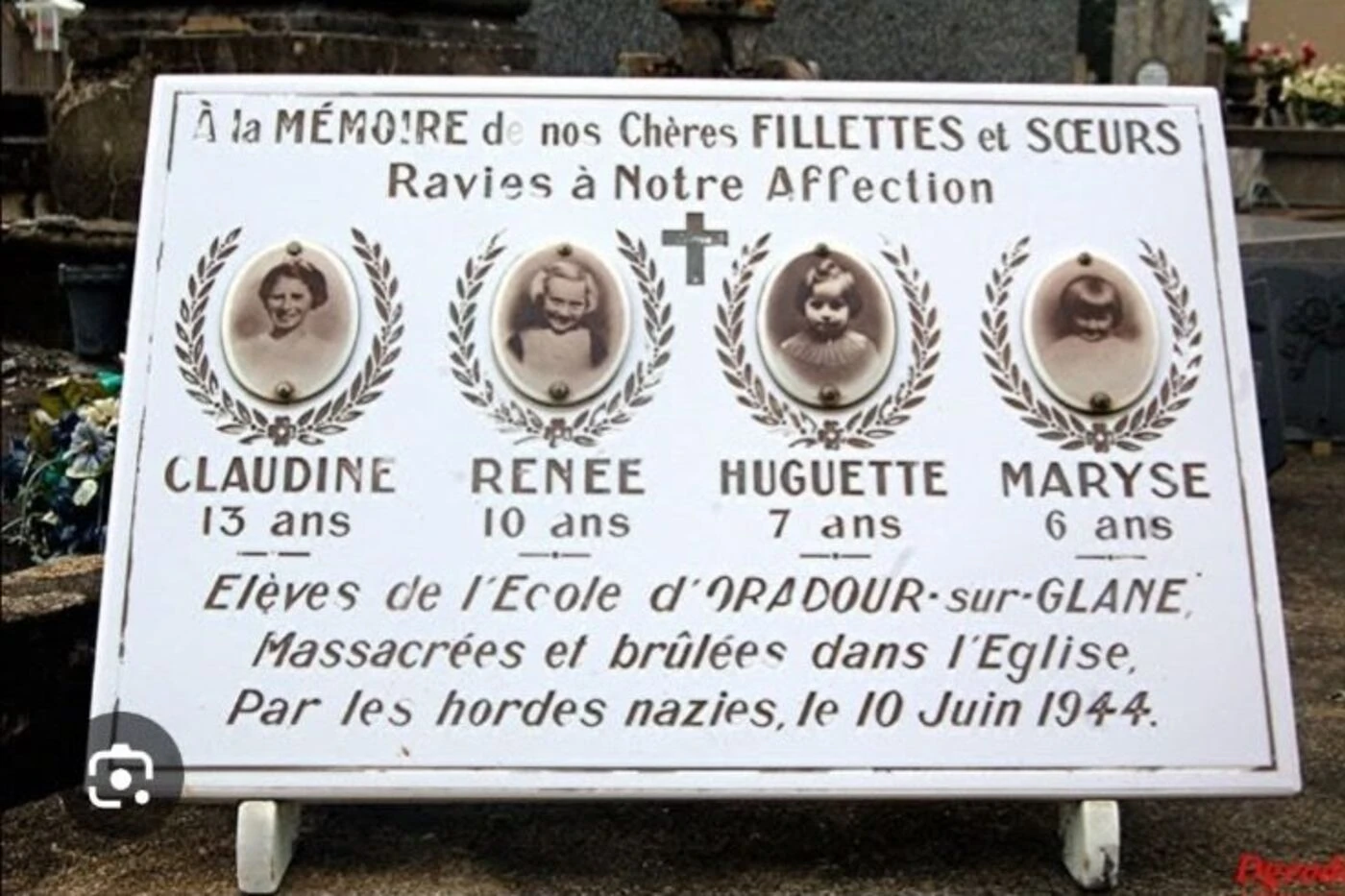 « C’est un choc » : une plaque commémorative de victimes du massacre d’Oradour-sur-Glane a été volée