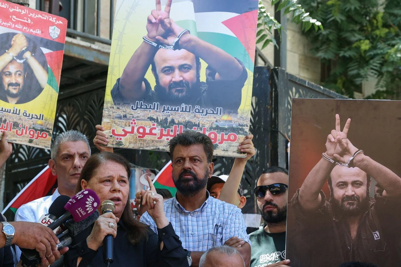La femme du dirigeant palestinien détenu Marwan Barghouti demande à Donald Trump d’aider à sa libération