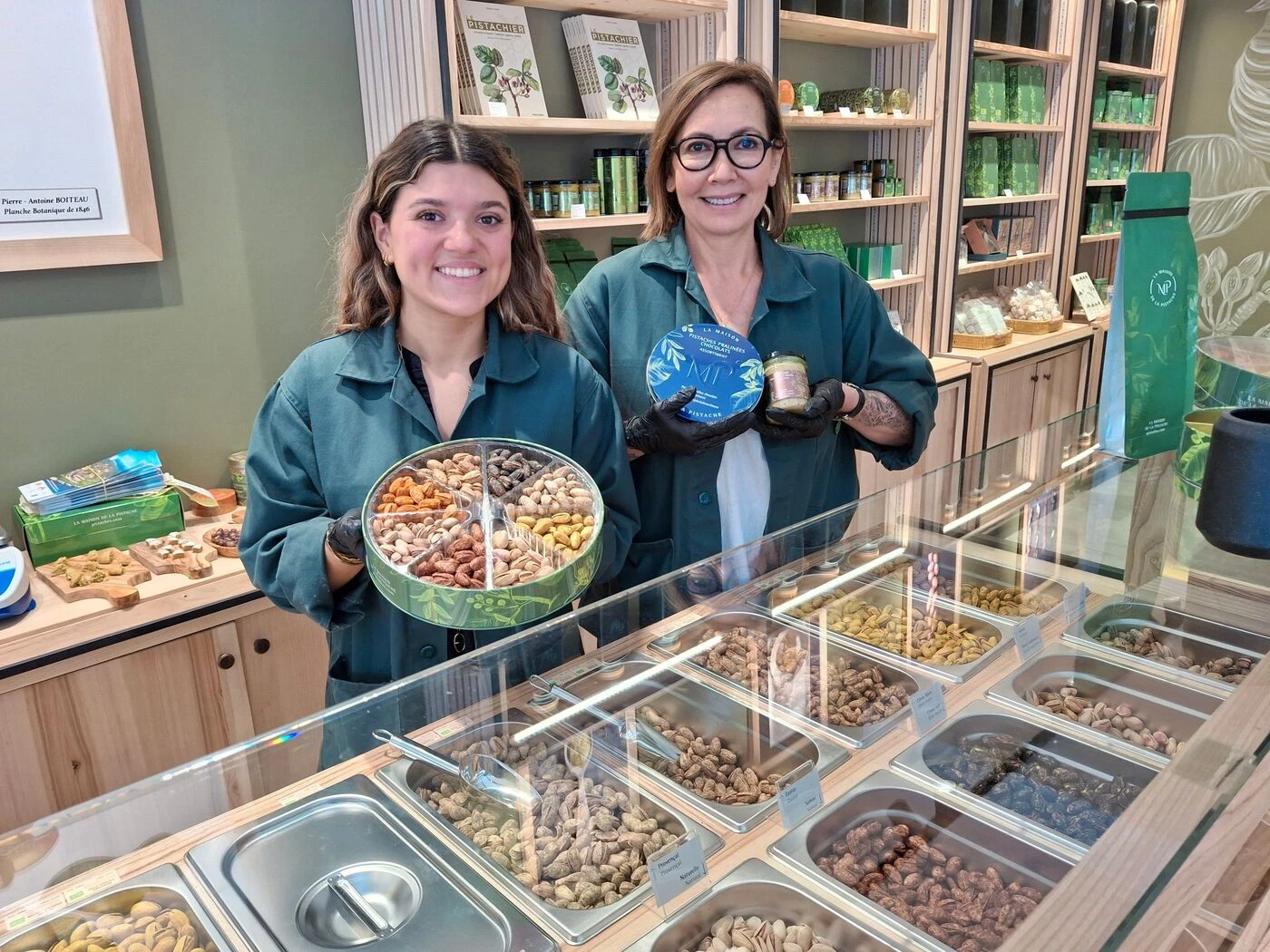 « Les clients défilent ! » : ouverture d’une première boutique La Maison de la pistache à Aix-en-Provence