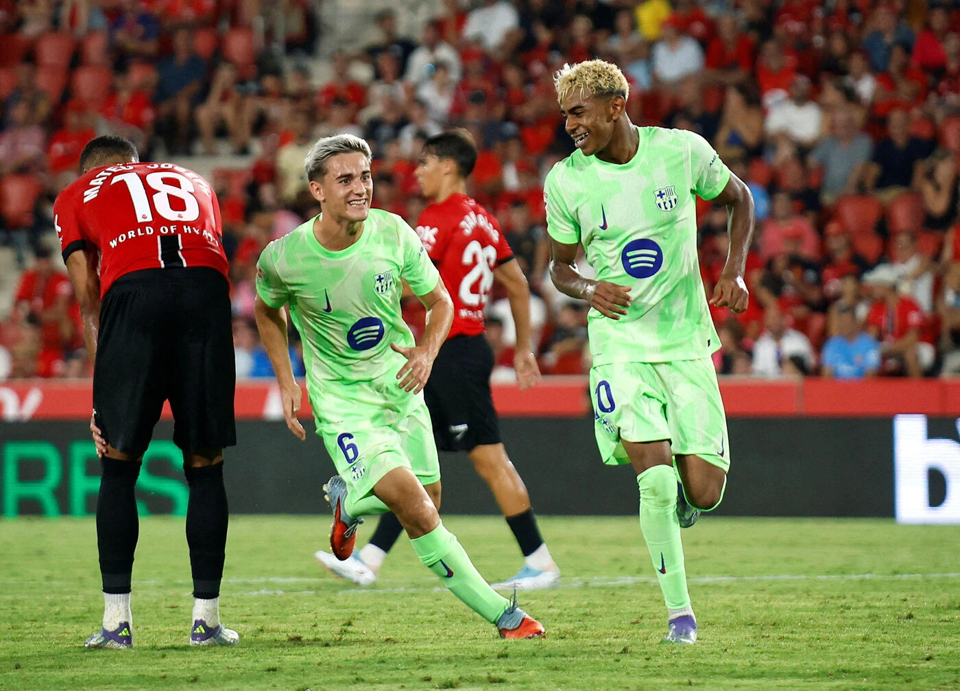 Majorque-Barcelone (0-4) : la vidéo du magnifique but de Lamine Yamal