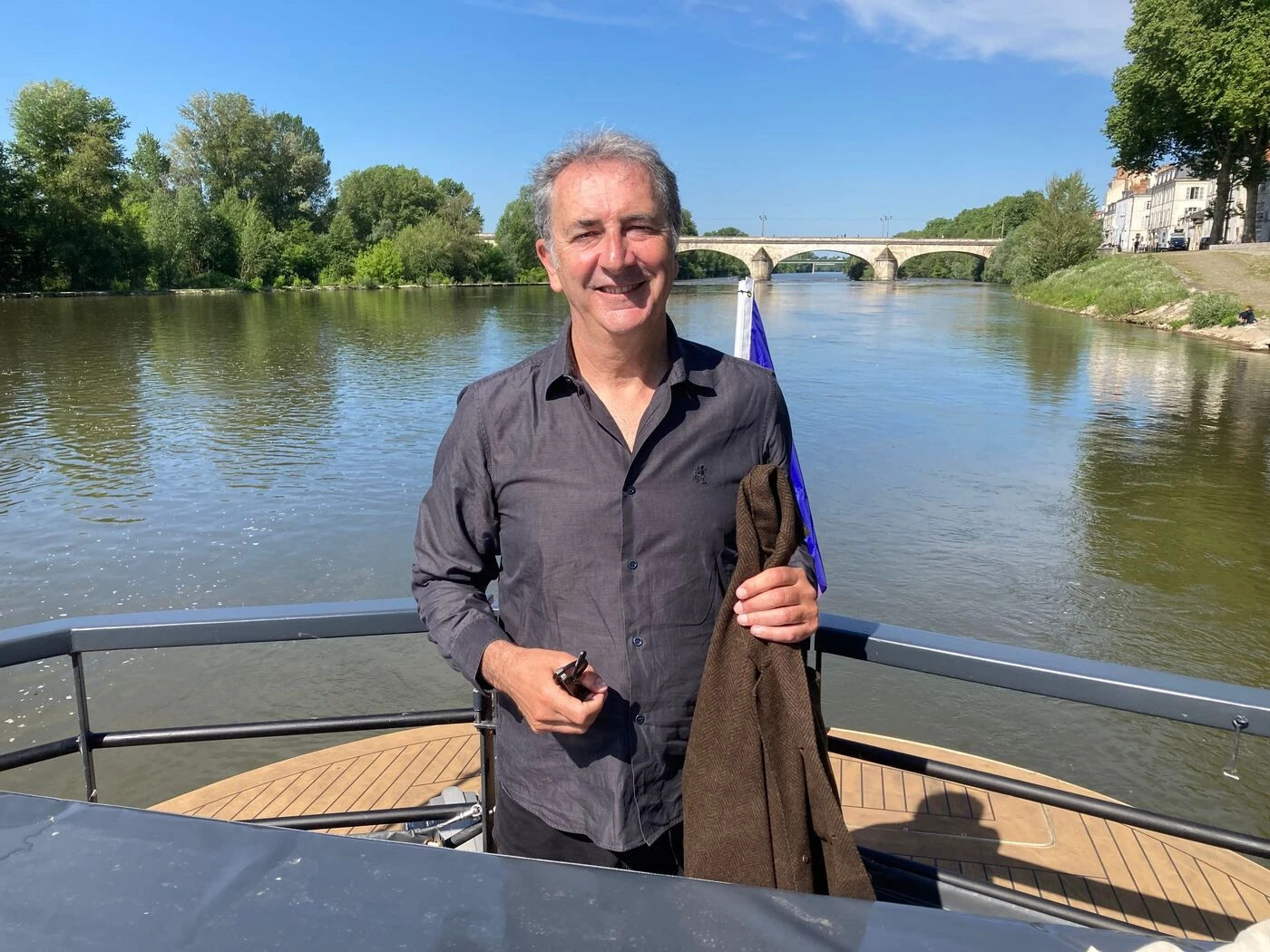 François Morel prête sa voix à un circuit audio gratuit : « Traverser la Loire, ça voulait dire partir en vacances ! »