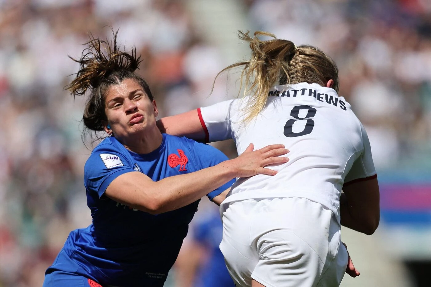 France - Irlande : douze matchs de suspension requis contre Axelle Berthoumieu pour avoir mordu une adversaire