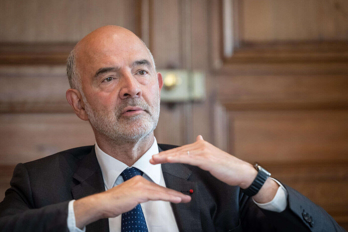 Pierre Moscovici appelle à ne pas faire de compromis sur le budget « au détriment des finances publiques »