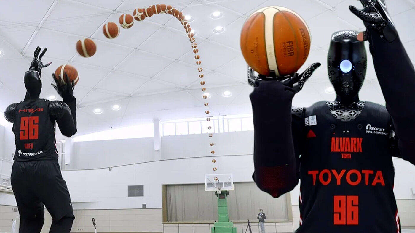 VIDÉO. Robot basketteur de Toyota : derrière les millions pour un tir record, une réelle stratégie