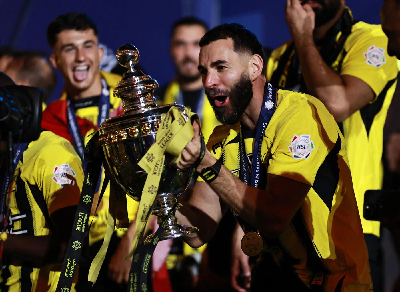Football : Karim Benzema et Laurent Blanc récompensés aux trophées du Championnat saoudien avec Al-Ittihad