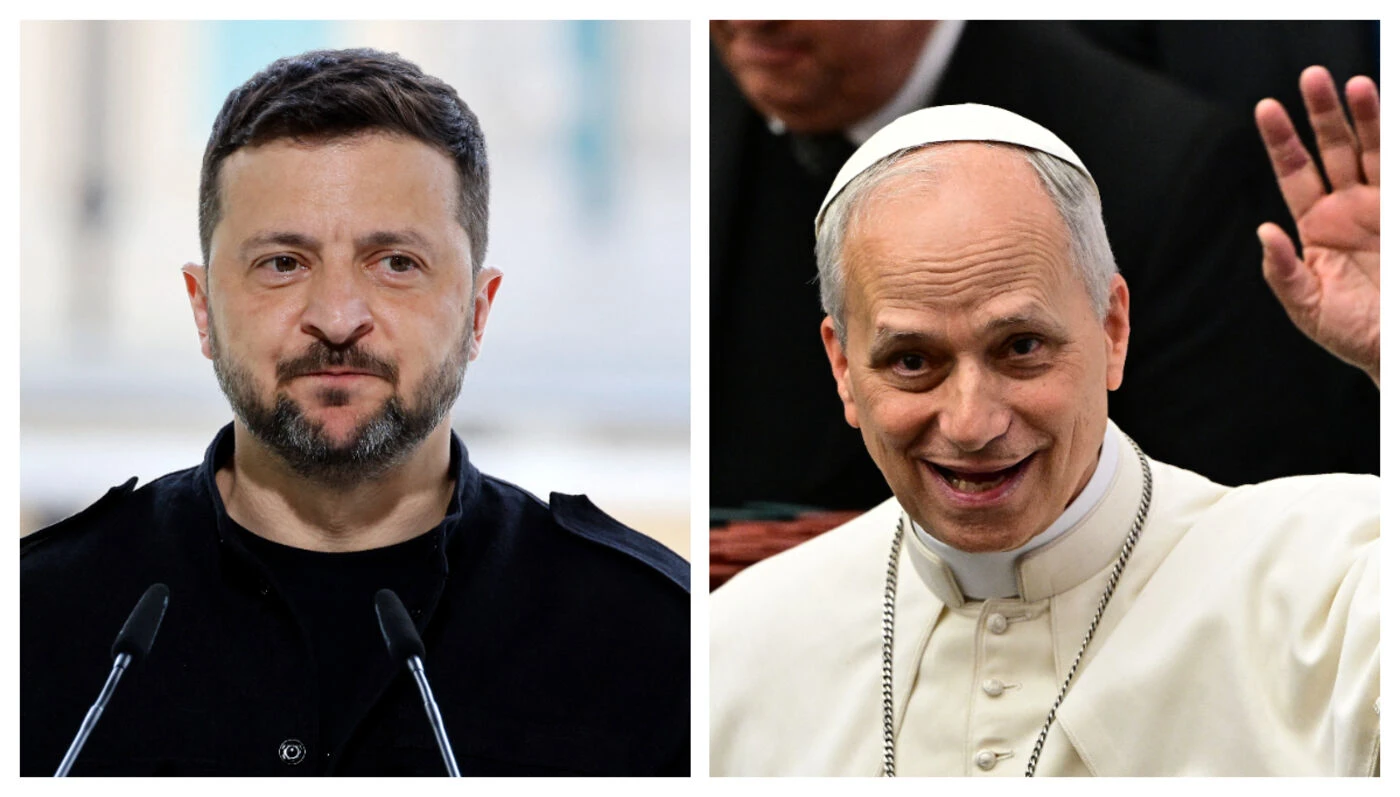 Zelensky a invité le pape Léon XIV en Ukraine lors d’un premier entretien « très chaleureux » au téléphone