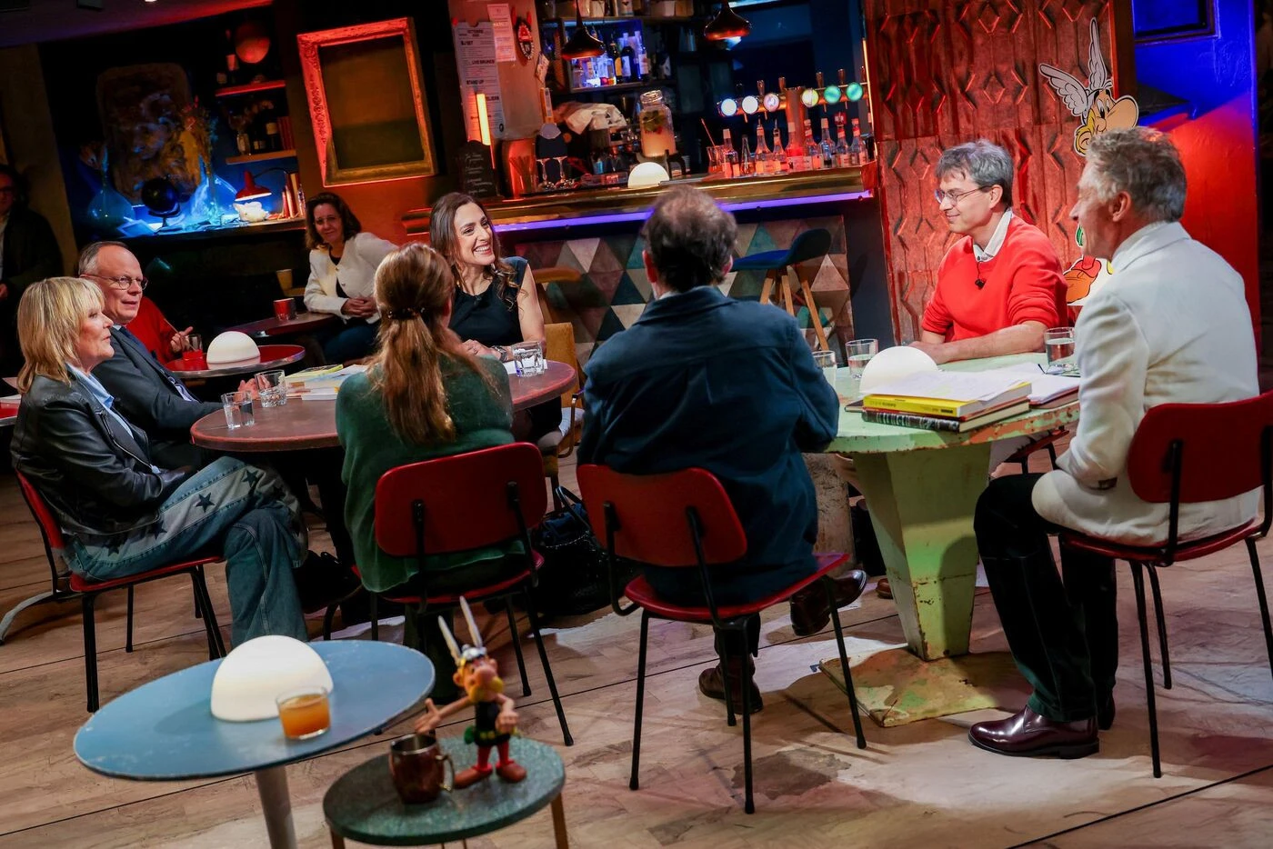 Première du « Banquet » sur LCP : enthousiastes, Anna Cabana et Gérard Holtz doivent encore trouver leurs marques