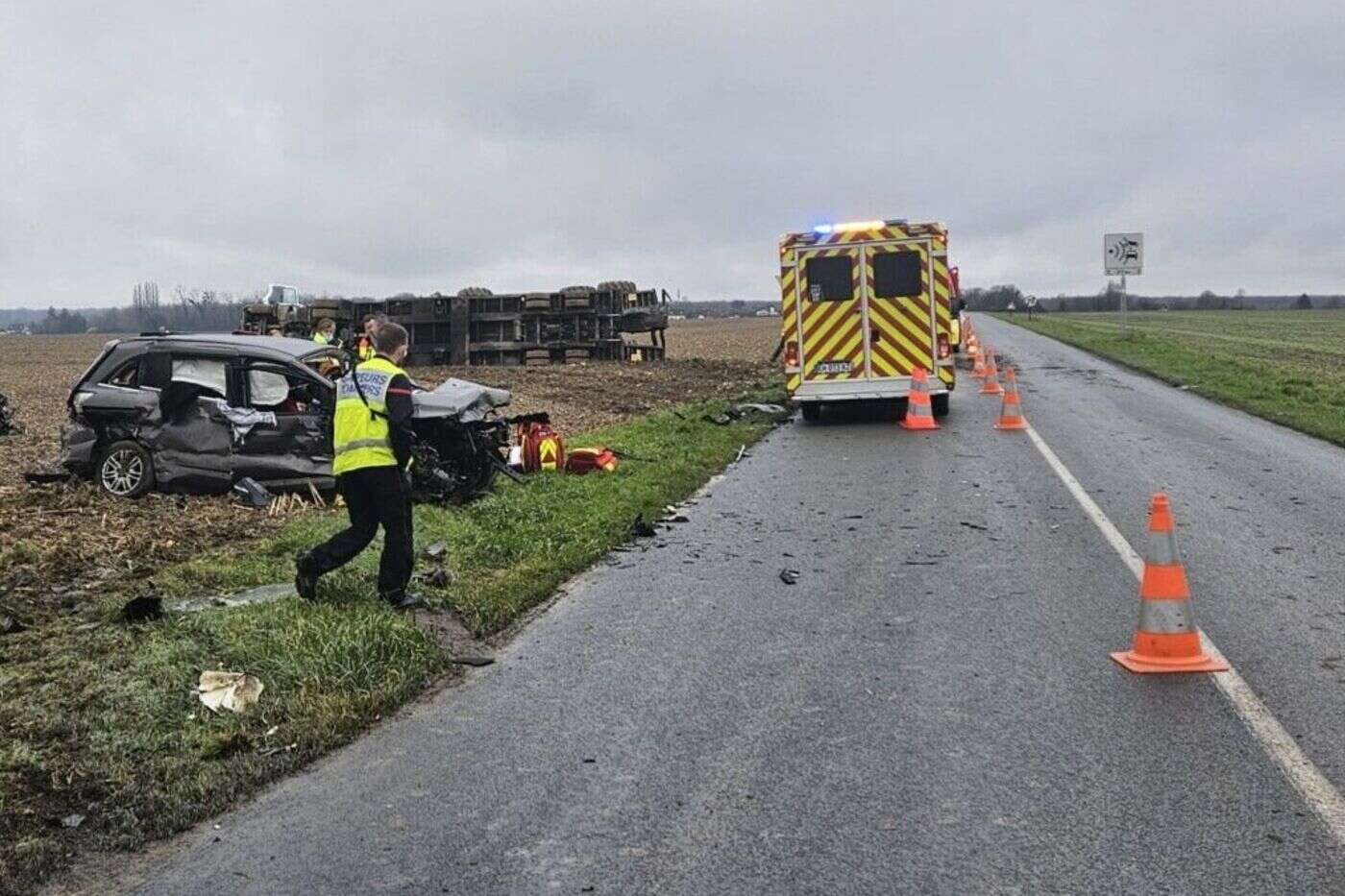 Seine-et-Marne : trois blessés dans deux collisions à la veille des vacances de Noël