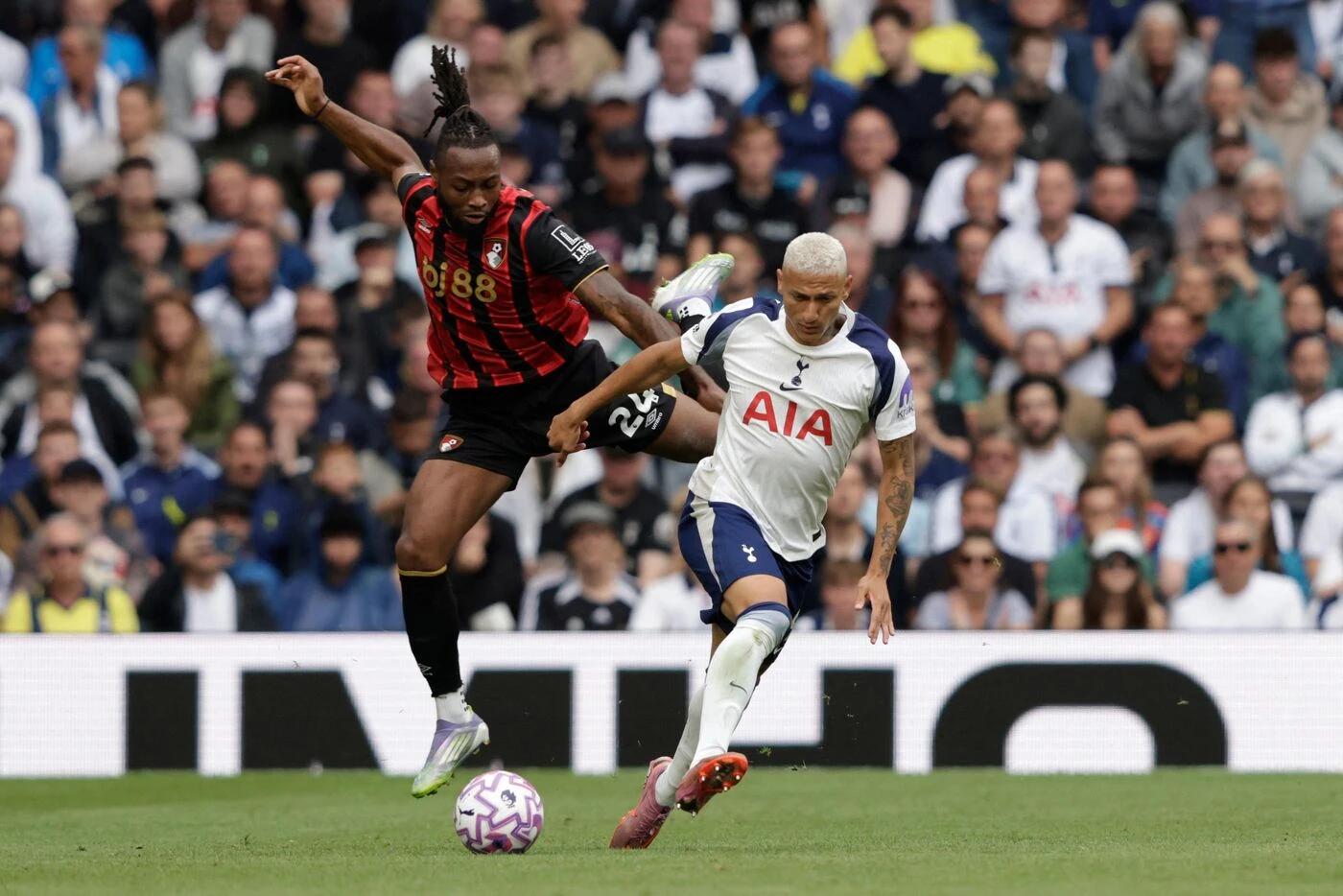 Premier League : futur adversaire du PSG, Tottenham battu pour la première fois par Bournemouth