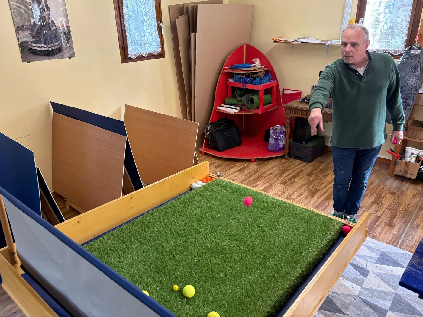 Les sensations de la pétanque sur un espace de 2 m² vous en avez rêvé ? Emmanuel Boutsoque l’a fait !