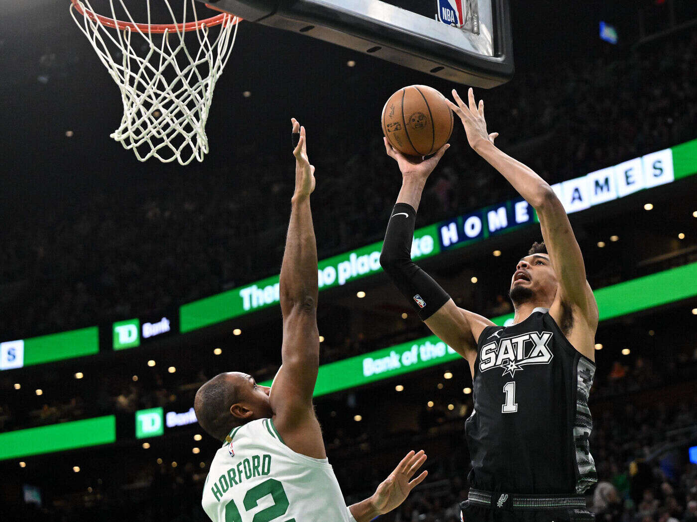 NBA : juste avant le All-Star Game, dernière prestation ratée pour les Spurs de Victor Wembanyama battus à Boston