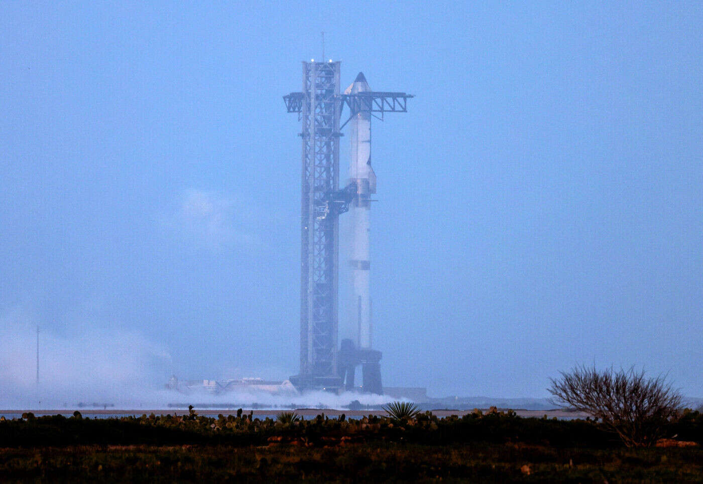 Report à la dernière minute du lancement de la mégafusée Starship d’Elon Musk