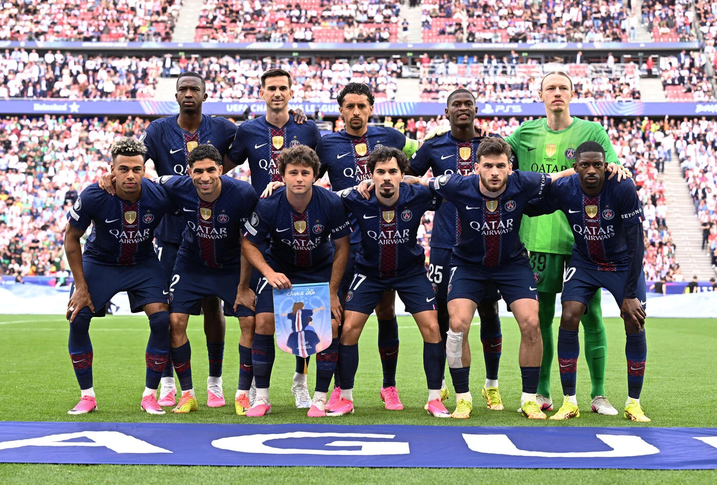 PSG-Arsenal : le très beau geste des Parisiens avant la finale en hommage à Xana, la fille de Luis Enrique décédée à 9 ans