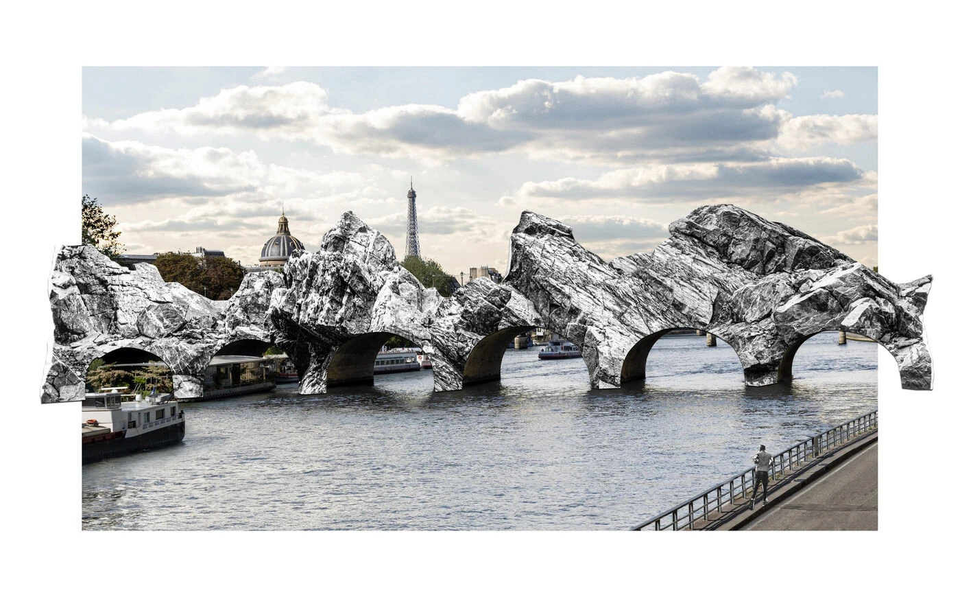 « Mon projet peut-être le plus fou » : 40 ans après son empaquetage, l’artiste JR va transformer le Pont-Neuf