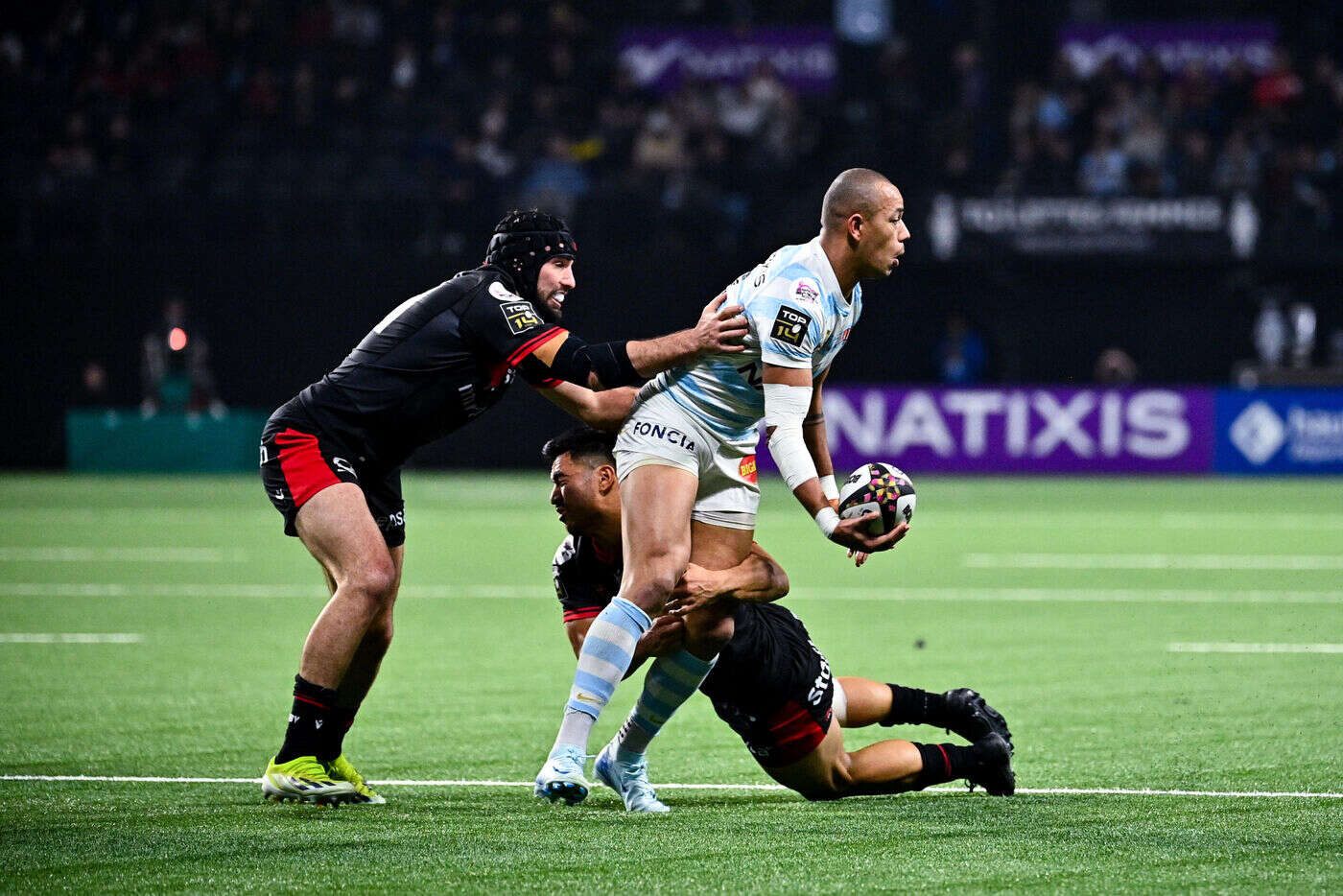 Racing 92 - Lyon (25-25) : les Ciel et Blanc s’écroulent après la sortie de Gaël Fickou