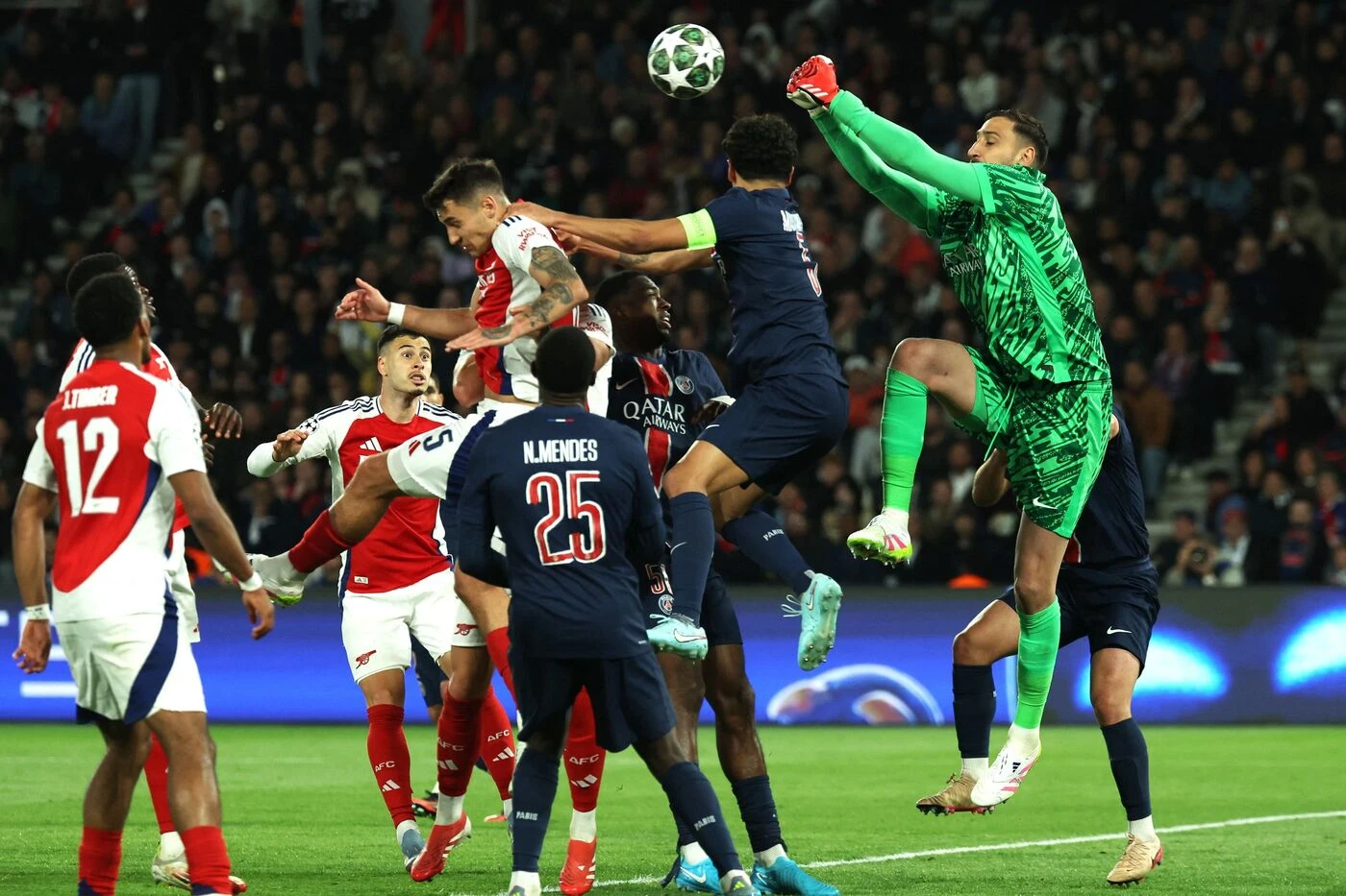 PSG-Arsenal (2-1) : Gigio « l’amoroso » Donnarumma gagne les cœurs de Paris