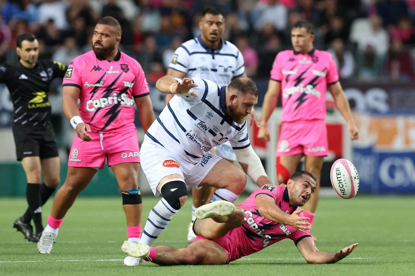 Top 14 : le Stade Français bat Castres et se sauve après une saison cauchemar