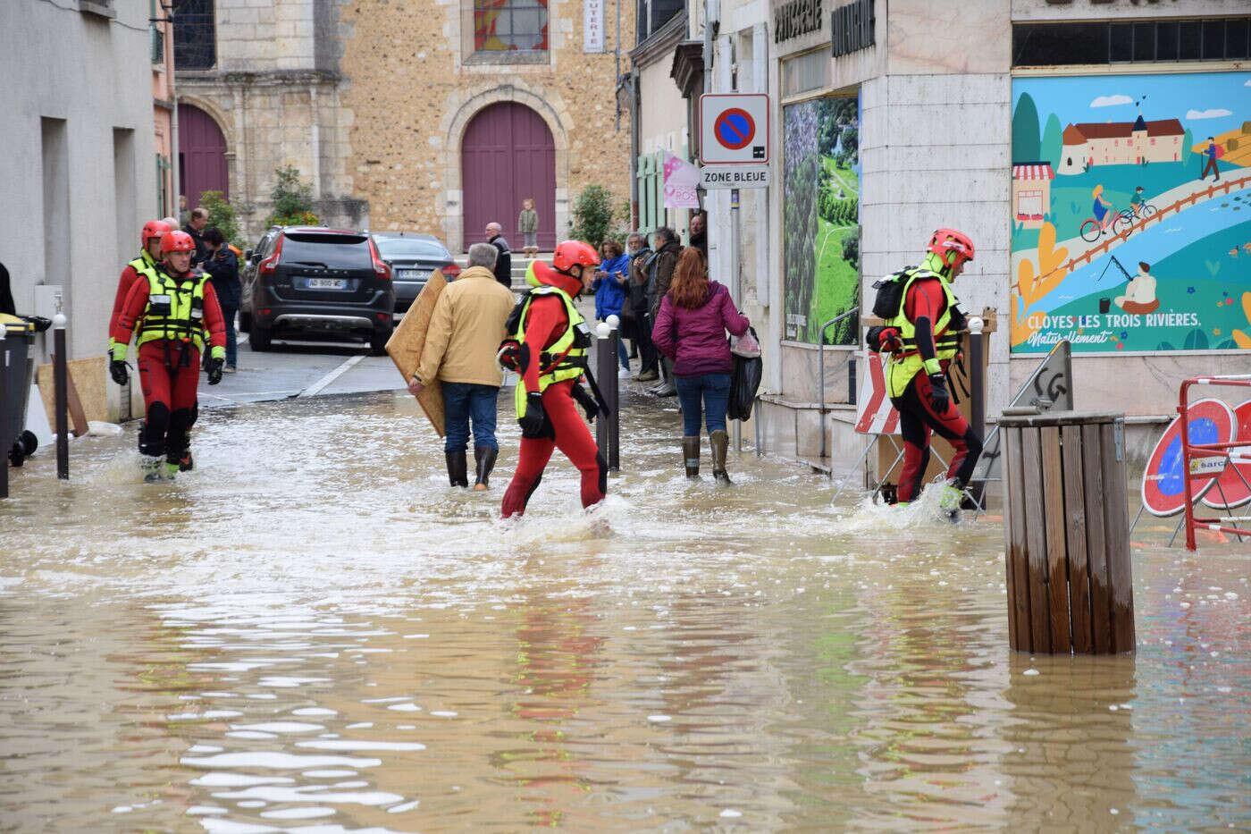 Inondations d’octobre 2024 : les Allemands de Hatzfeld solidaires des victimes de Cloyes-les-Trois-Rivières, ville jumelée