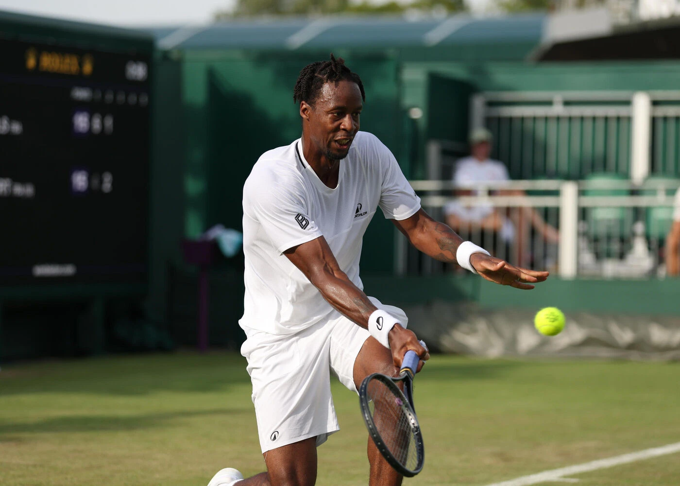 Tennis : Gaël Monfils devient le Français le plus âgé à accéder au 2e tour de Wimbledon