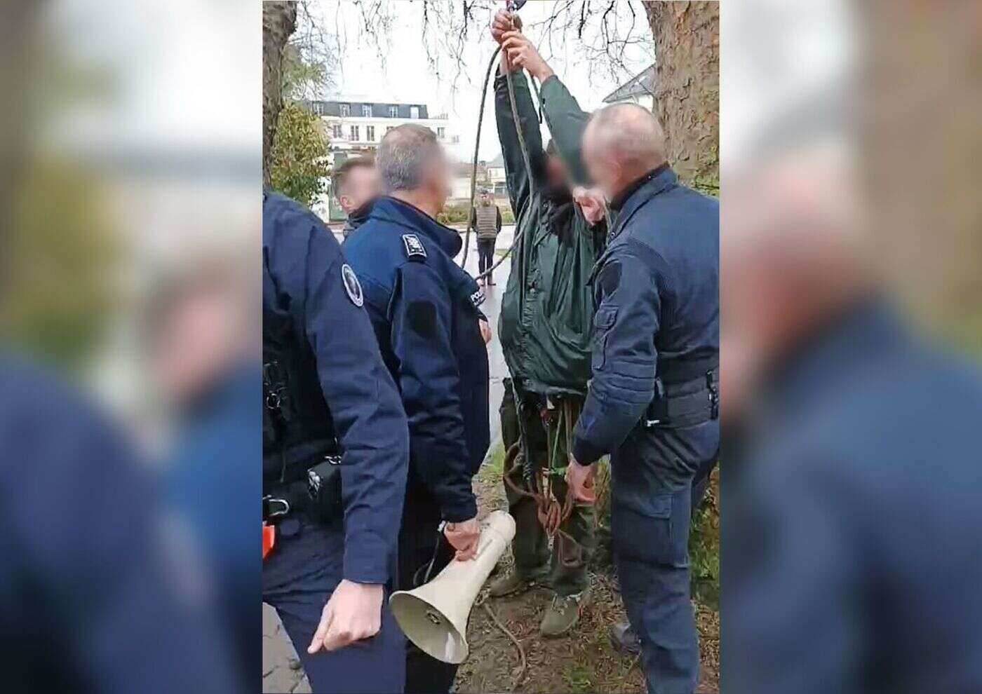 Opposition au canal Seine-Nord : les « écureuils » délogés par les forces de l’ordre, deux personnes interpellées