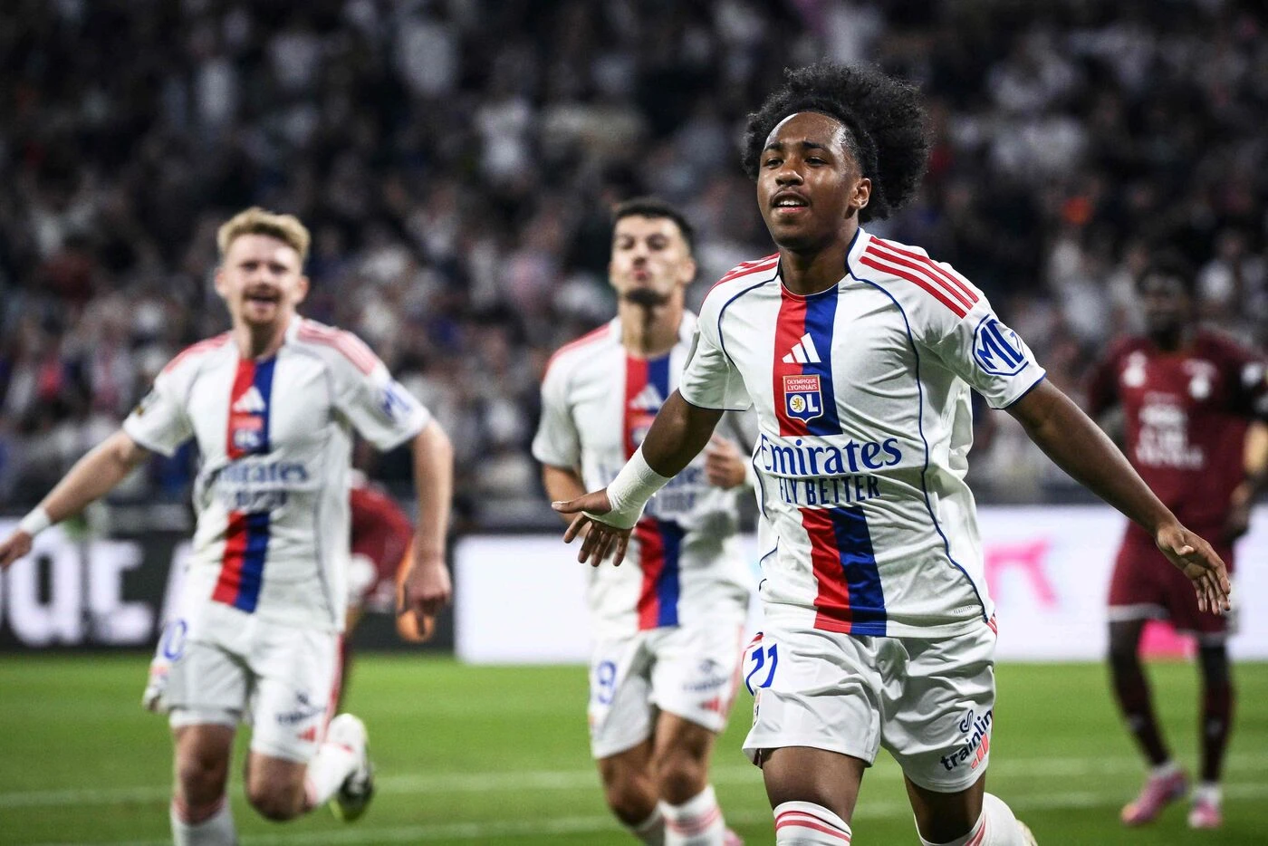 OL-Metz : la vidéo du superbe enchaînement de Malick Fofana pour donner l’avantage aux Lyonnais