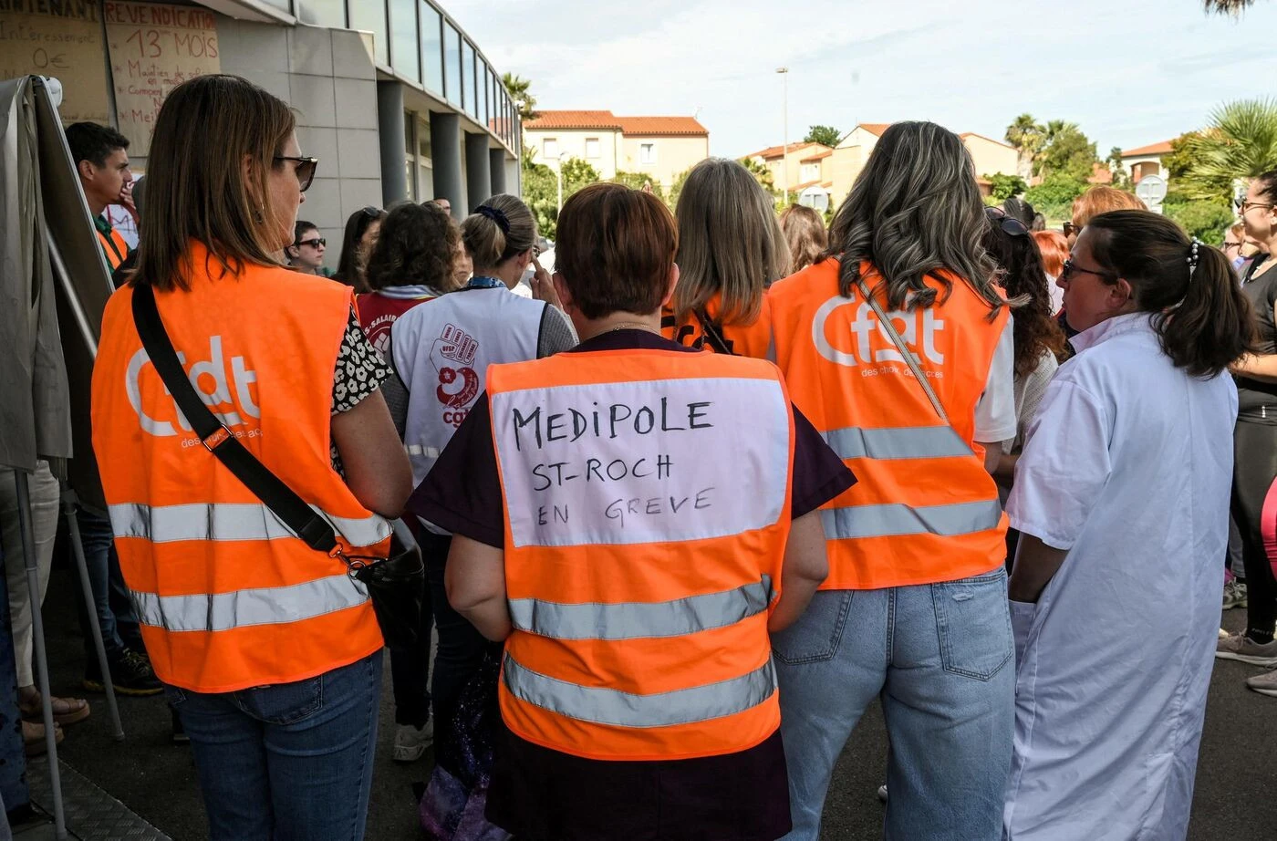 Après 29 jours de grève dans une clinique privée près de Perpignan, toujours pas de solution en vue