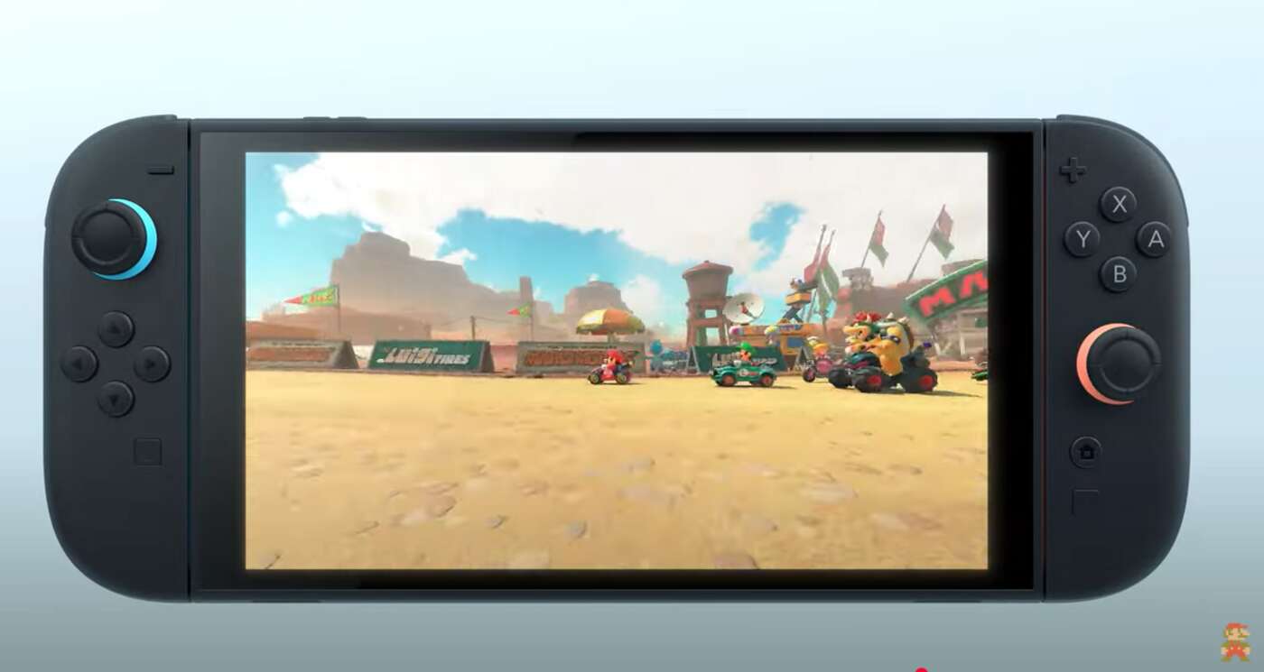 Switch 2 : Nintendo dévoile les premières images de sa nouvelle console