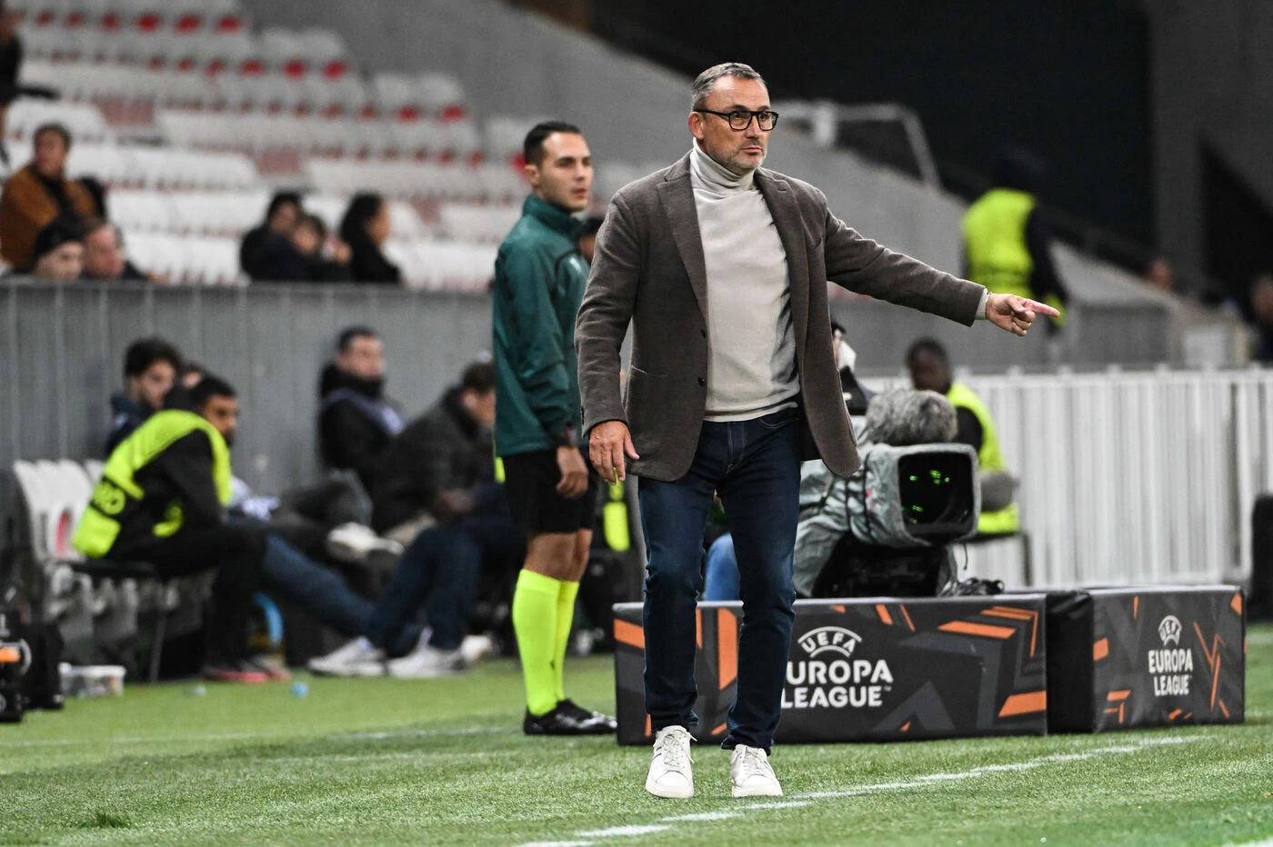 « Ras-le-bol de perdre des matchs » : le coup de gueule de Franck Haise après la nouvelle débâcle européenne de Nice