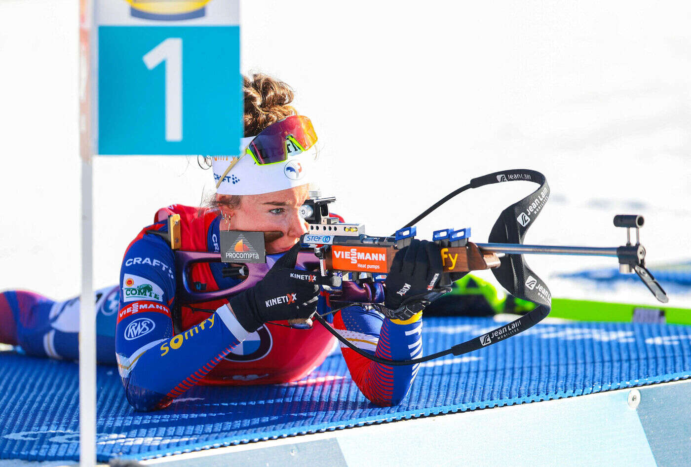 Biathlon : « Le scénario parfait »… Jeanmonnot prend la tête du général avant la dernière course de la saison