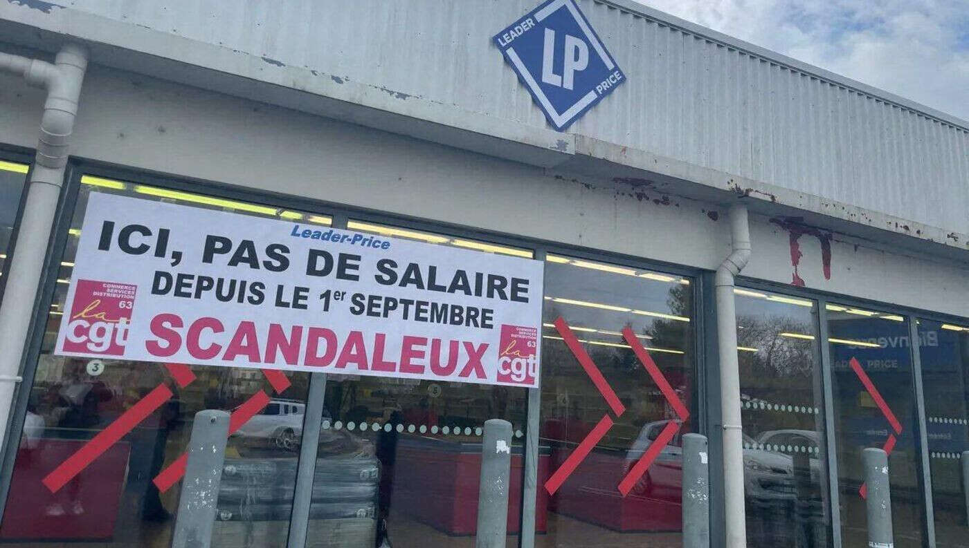 Non payées depuis l’été, les vendeuses d’un magasin Leader Price du Puy-de-Dôme l’ont définitivement fermé