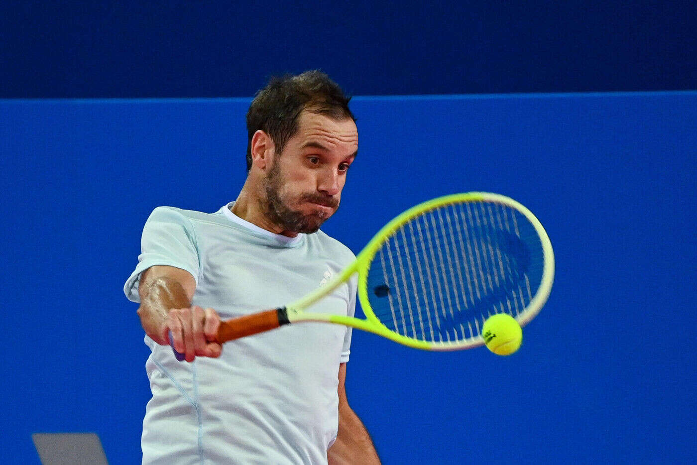 Tennis : une victoire à Montpellier et un record pour Richard Gasquet, qui devient l’égal de… Roger Federer