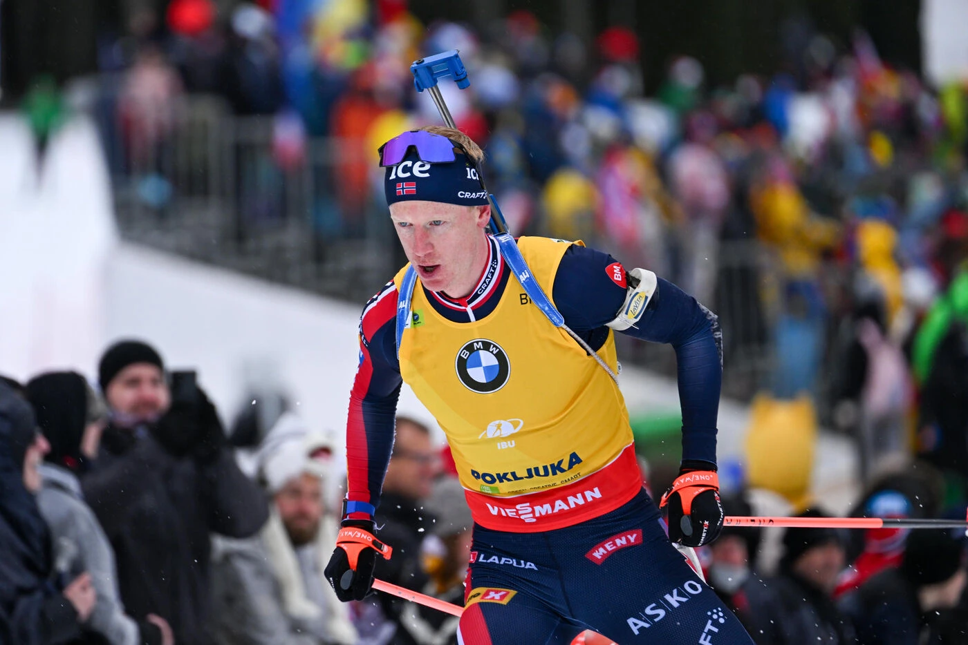 Biathlon : Johannes Boe rejoint un club de football de 6e division norvégienne et marque pour ses débuts