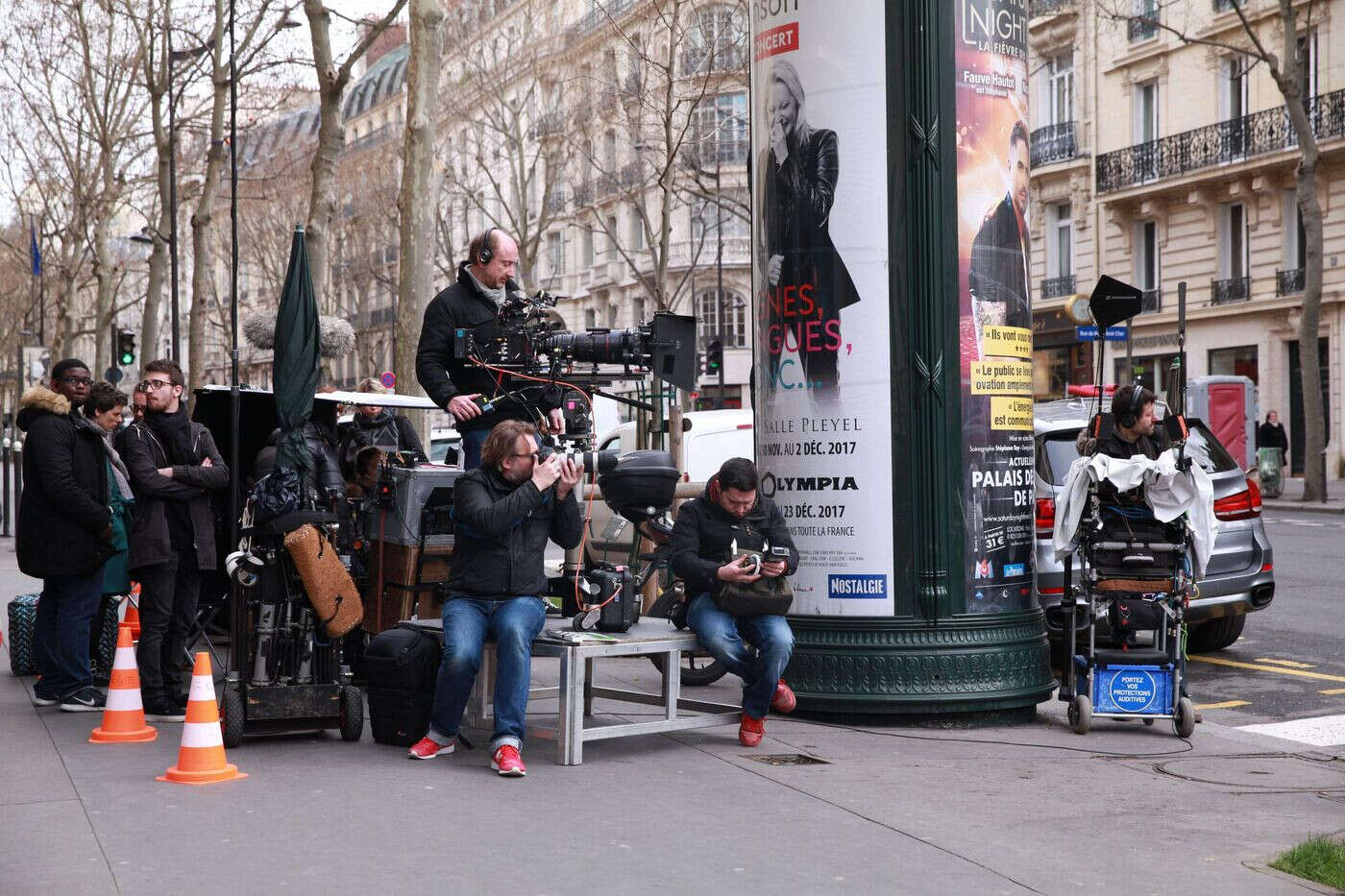 Malgré trois mois sans tournage en 2024, Paris attire toujours autant les professionnels du cinéma