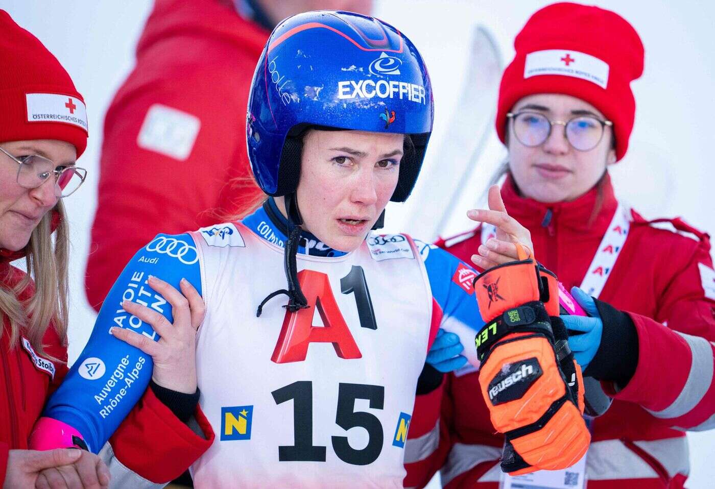 Ski alpin : une frayeur et des nouvelles rassurantes pour la Française Clara Direz