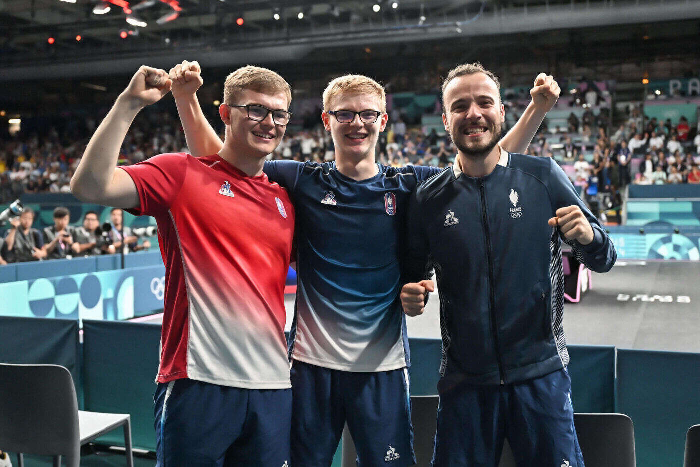 « On perd des icônes de notre sport » : les Français du tennis de table solidaires des champions olympiques chinois