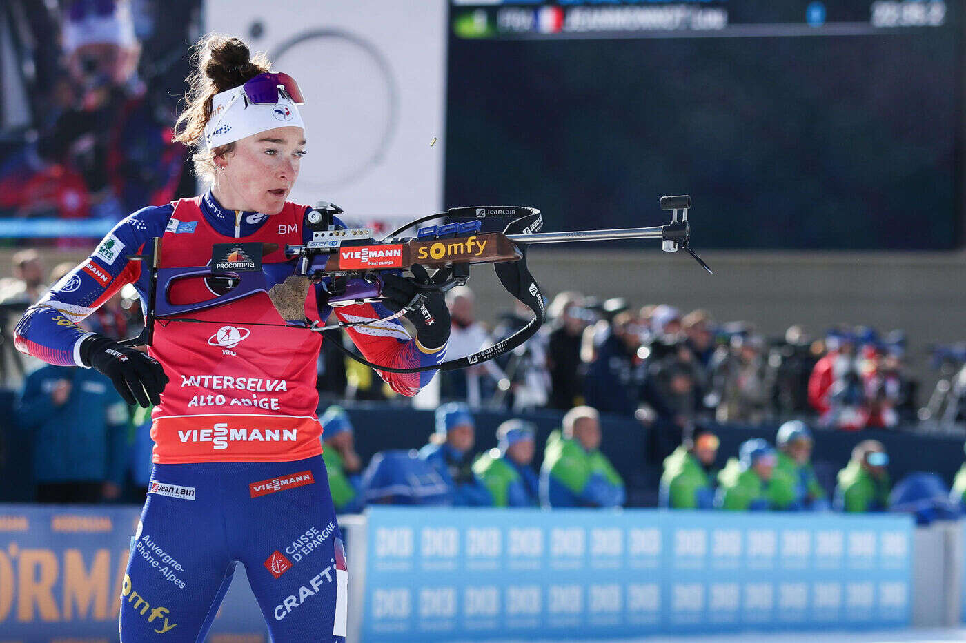 Biathlon : encore un podium pour les Bleues lors du dernier relais avant les Mondiaux