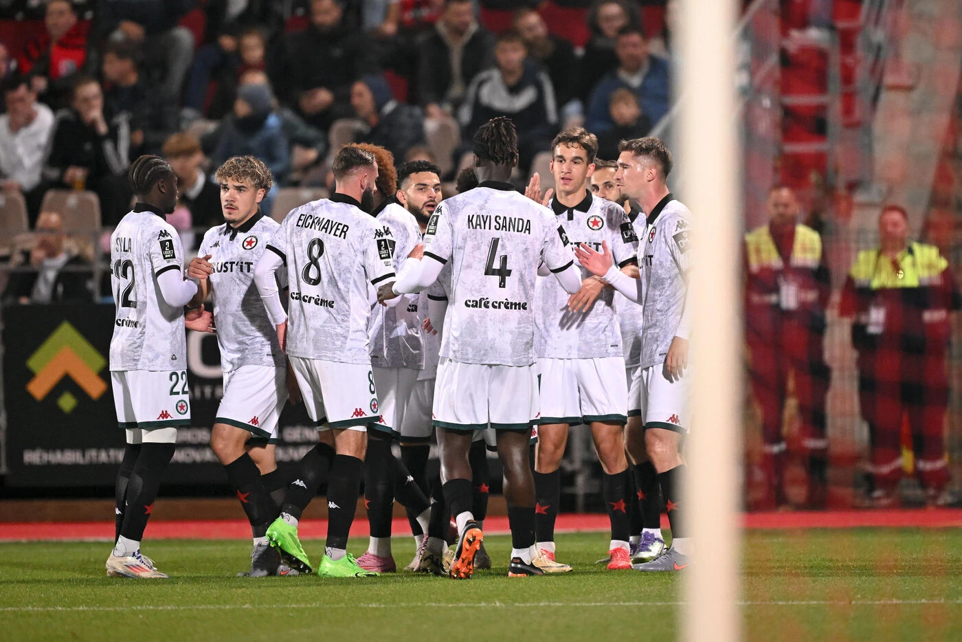 Boulogne-Red Star (1-2) : irrésistibles à l’extérieur, les Audoniens restent dans le haut de tableau