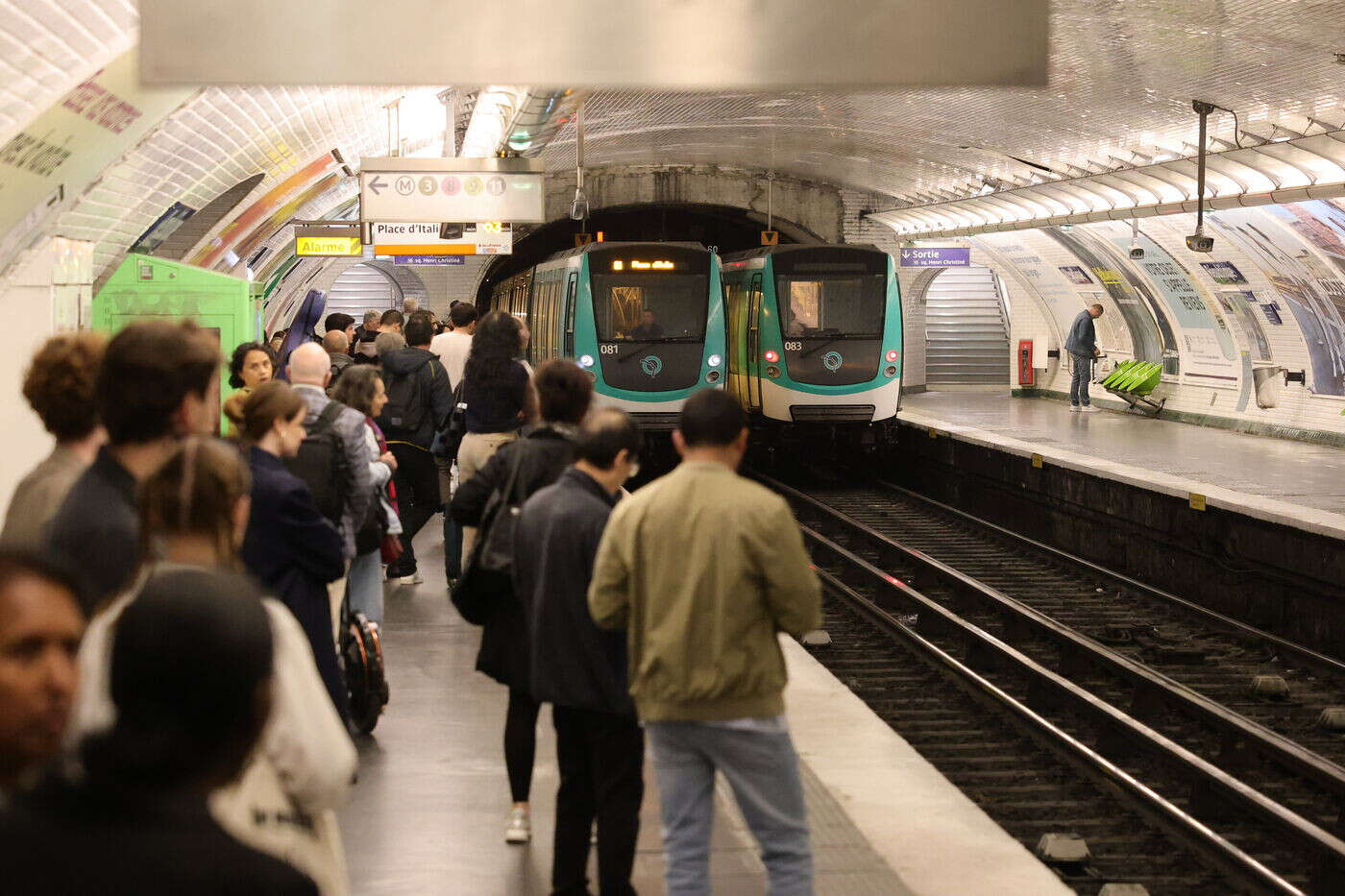 Paris : le trafic est interrompu sur la ligne 5 du métro entre plusieurs stations